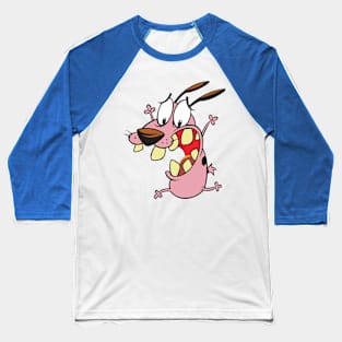 Courage 2 Cartoon Baseball T-Shirt